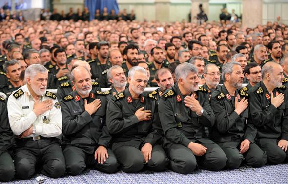 تصاویر : دیدار فرماندهان سپاه با رهبرانقلاب