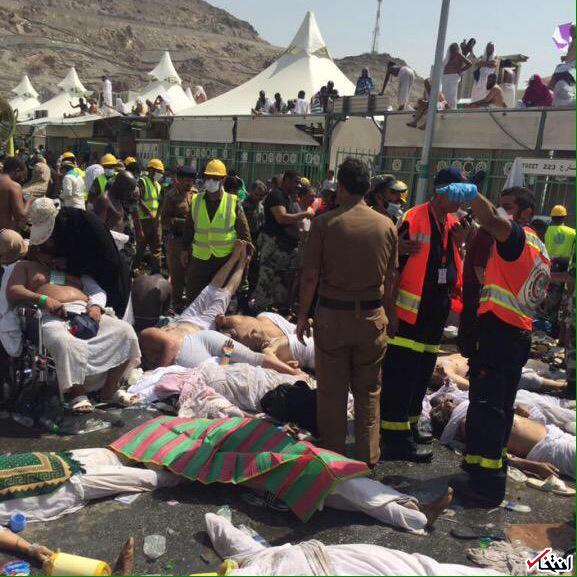 حادثه در سرزمین منی / 310 حاجی در ازدحام مناسک حج کشته شدند / تعدادی از کشته شدگان ایرانی هستند