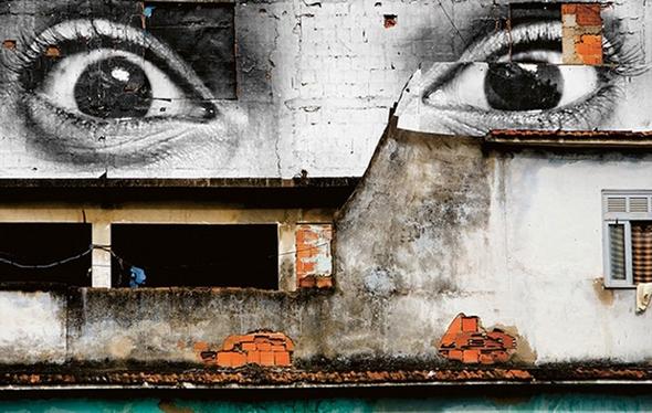 تصاویر : خلق آثار هنری در خیابان