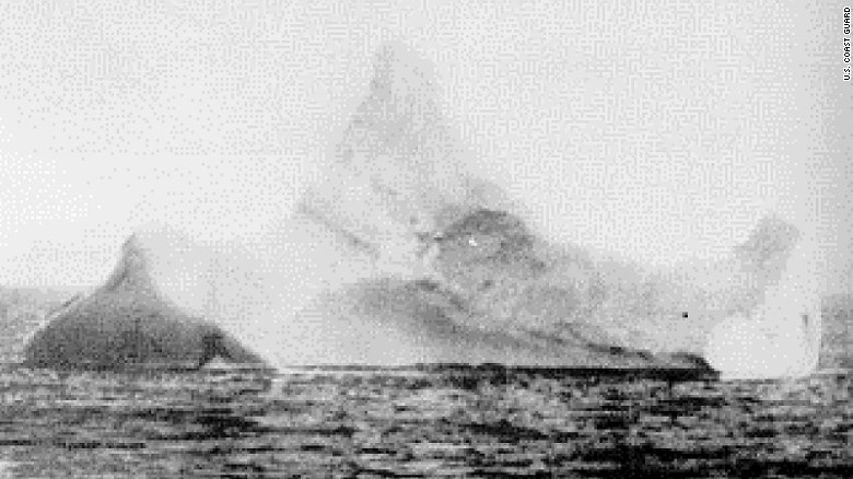 تصویری از کوه یخی که عامل غرق شدن تایتانیک بود!
