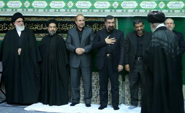 تصاویر : اولین شب عزاداری ایام محرم با حضور رهبر معظم انقلاب