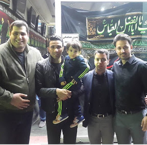نکونام و پسرش در هیئت امام حسین + عکس