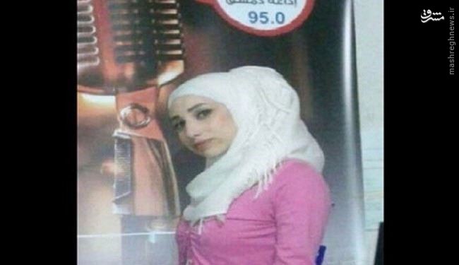 گوینده زن تلویزیون سوریه را کشته شد+عکس