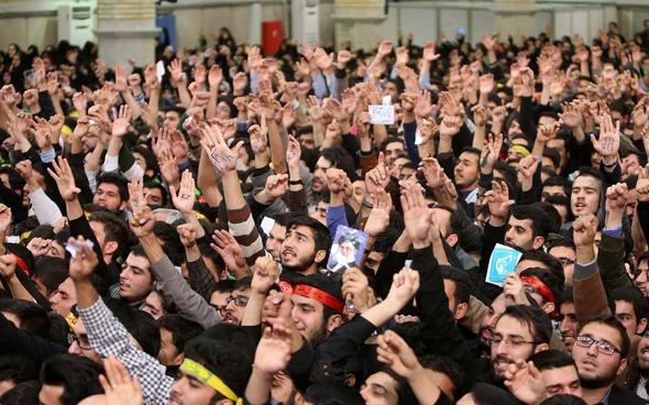 تصاویر : دیدار دانشجویان و دانش آموزان با رهبر معظم انقلاب
