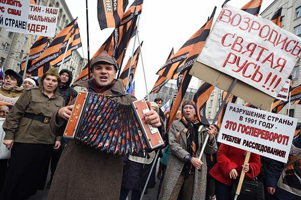 تصاویر : جشن ملی روز وحدت روسیه با حضور پوتین