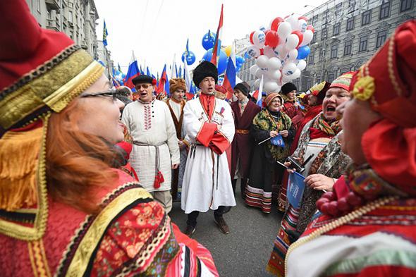 تصاویر : جشن ملی روز وحدت روسیه با حضور پوتین