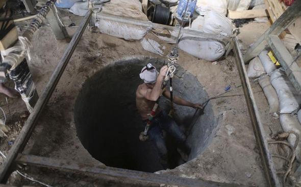 تصاویر : تونل های زیرزمینی در غزه‎