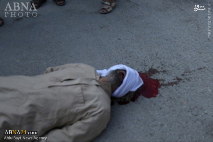 اعدام پیرمرد سوری به دست جلاد داعش +عکس اعدام پیرمرد سوری به دست جلاد داعش +عکس