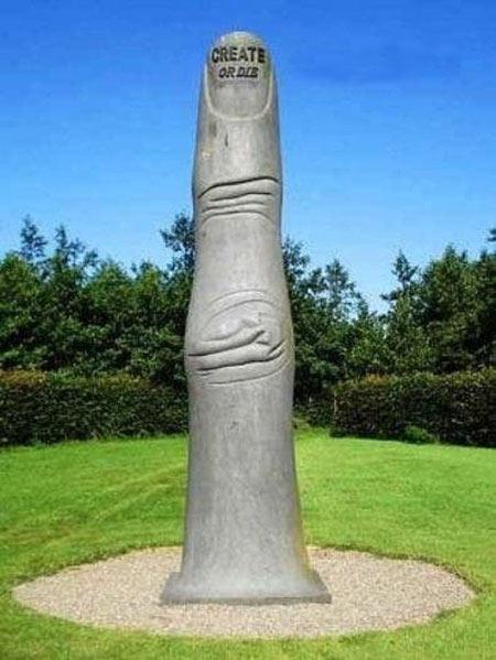 تصاویر : پارکی با مجسمه های ترسناک در ایرلند