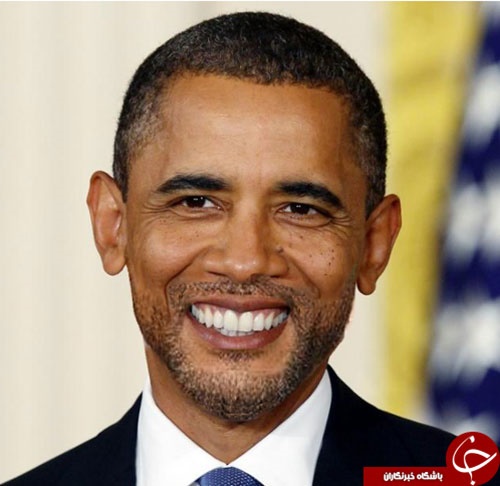 اوباما با ریش + تصویر