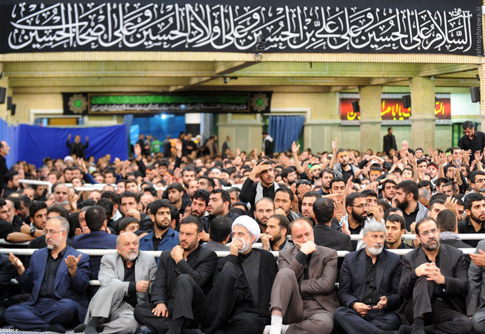 تصاویر: آخرین شب عزاداری ایام محرم در بیت رهبری