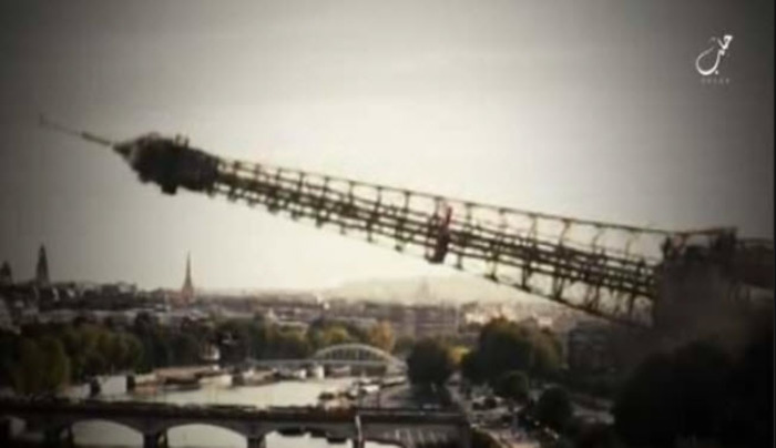 وعده جدید داعش برای تخریب برج ایفل + عکس وعده جدید داعش برای تخریب برج ایفل + عکس