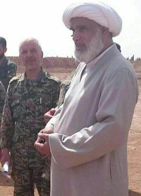 عکس:حضور یک عضو مجلس خبرگان در جبهه مبارزه با داعش