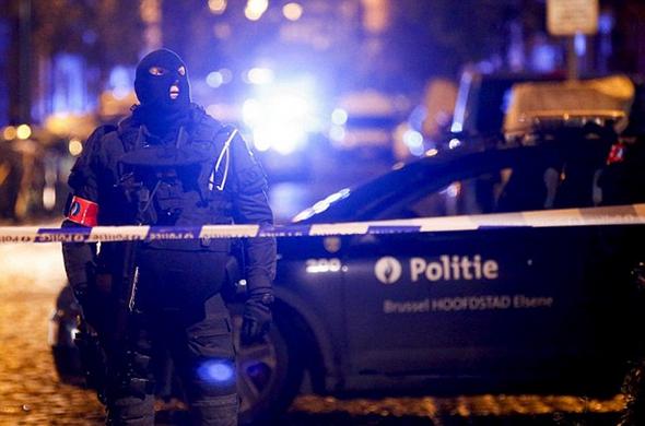 تصاویر : تدابیر امنیتی شدید در بروکسل