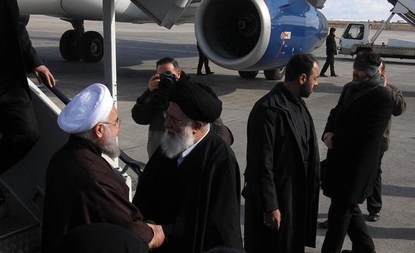 تصاویر : سفر روحانی به مشهد