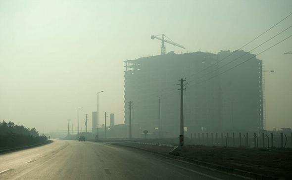 تصاویر : اصفهان در دود