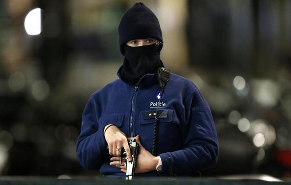 تصاویر : افزایش تهدیدات تروریستی در بروکسل‎