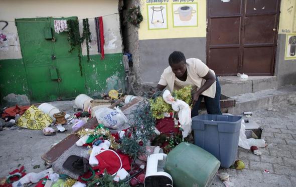 تصاویر : آشوب بعد از انتخابات در هائیتی‎