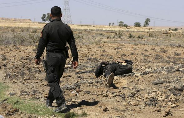 تصاویر : دستگیری داعشی‌ها در رمادی