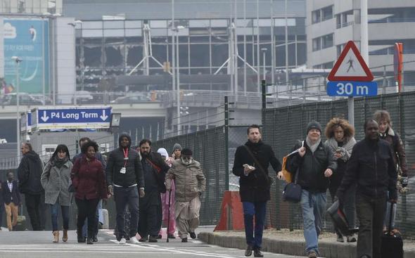 تصاویر : بروکسل بعد از انفجار