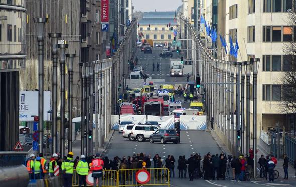 تصاویر : بروکسل بعد از انفجار