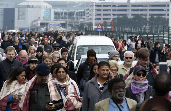 تصاویر : بروکسل بعد از انفجار