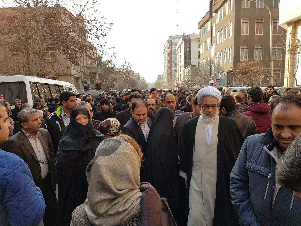 عکس/دادستان کل کشور در مراسم تشییع پیکر آیت الله هاشمی رفسنجانی