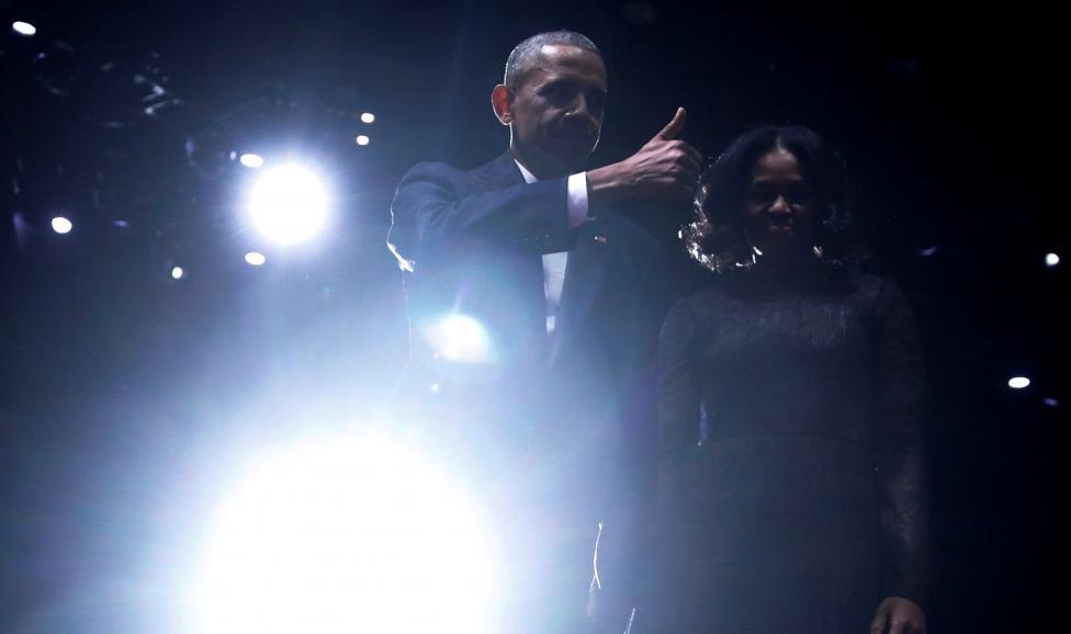 تصاویر : سخنرانی خداحافظیِ اوباما