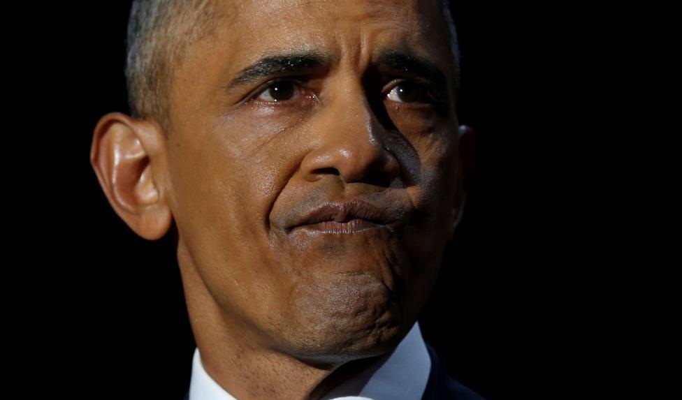 تصاویر : سخنرانی خداحافظیِ اوباما