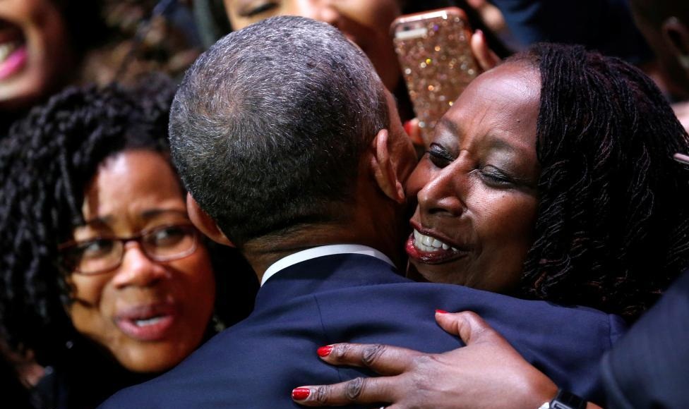 تصاویر : سخنرانی خداحافظیِ اوباما