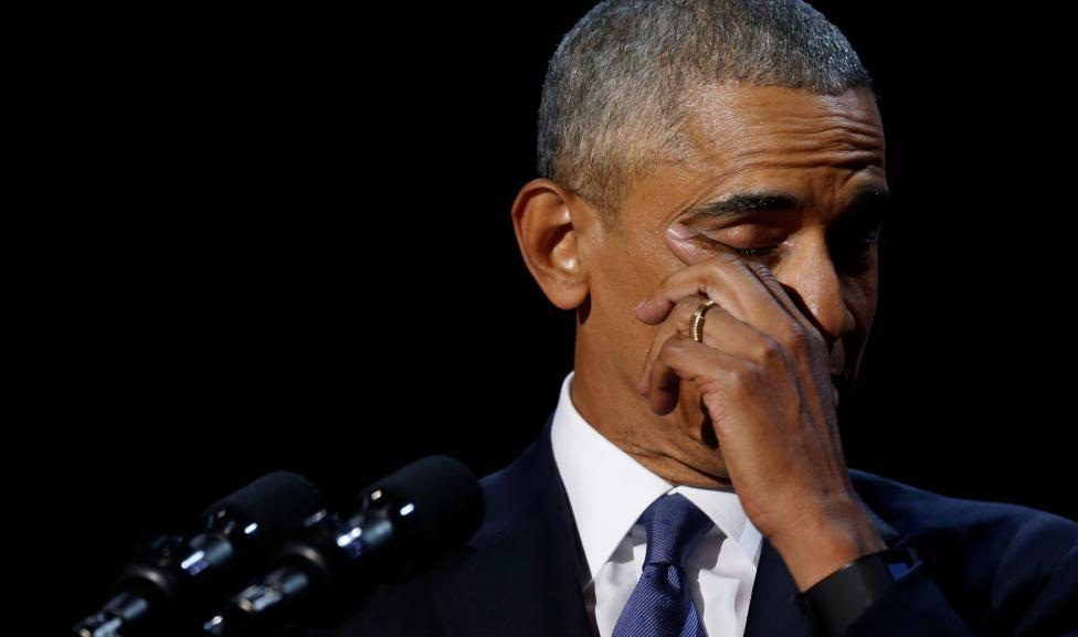 تصاویر : سخنرانی خداحافظیِ اوباما