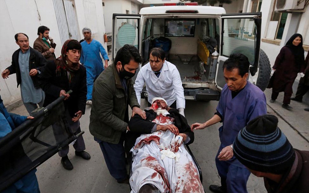 تصاویر : حمله انتحاری طالبان در کابل
