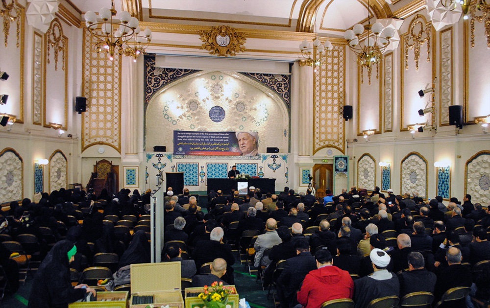 تصاویر :گرامی داشت مراسم یادبود آیت‌الله هاشمی رفسنجانی در نیویورک وانگلیس