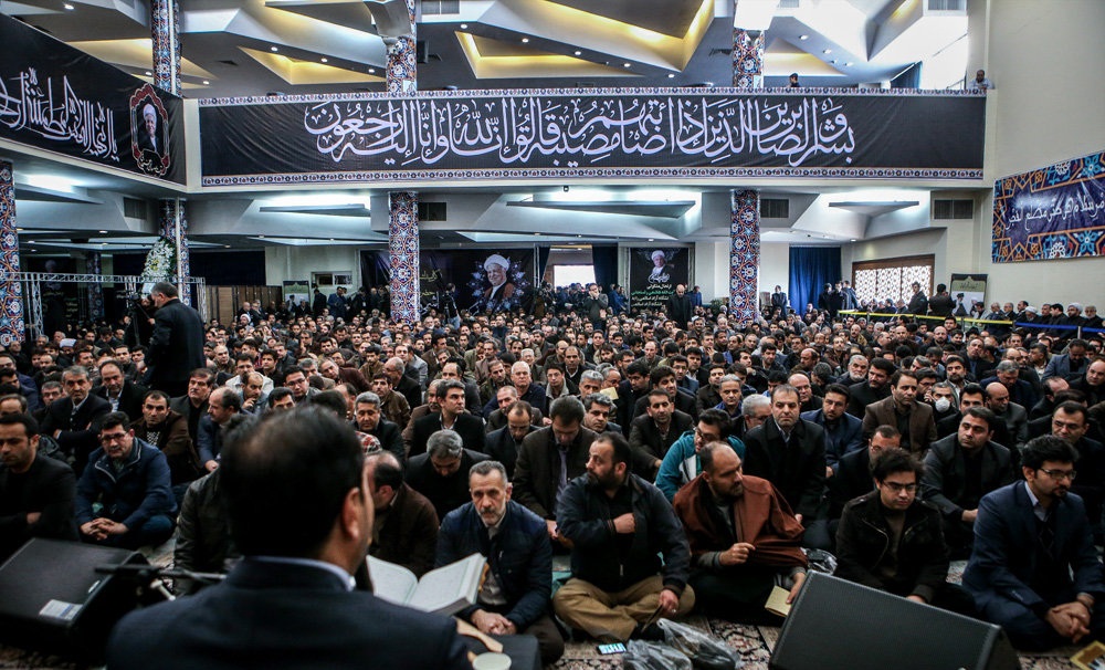 تصاویر : مراسم گرامیداشت مرحوم آیت الله هاشمی رفسنجانی