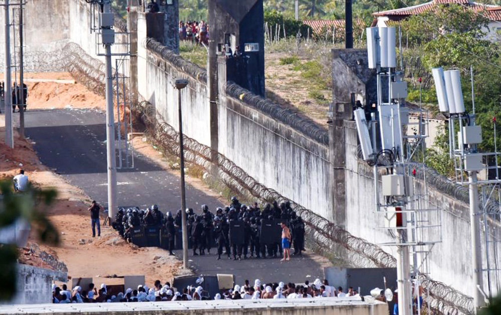 تصاویر : شورش در زندانی در برزیل‎