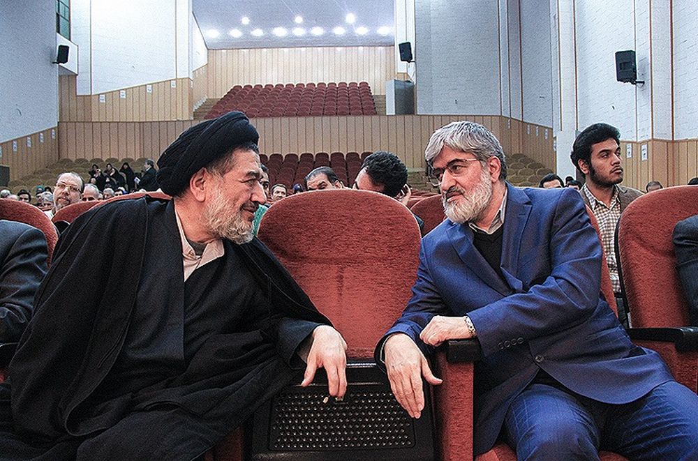 تصاویر : سیاسیون در چهلمین روز درگذشت آیت الله موسوی اردبیلی