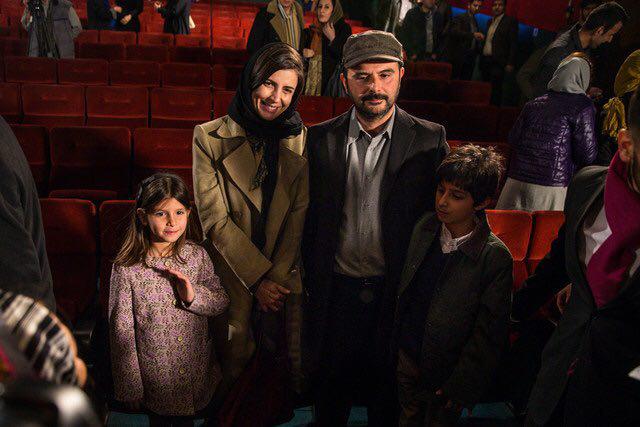 عکس/ لیلا حاتمی، همسر و فرزندانشان در یک قاب