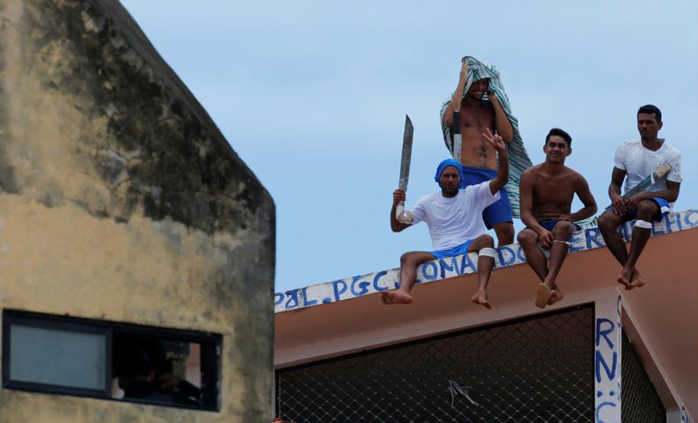 تصویر : آشوب در زندان های برزیل‎