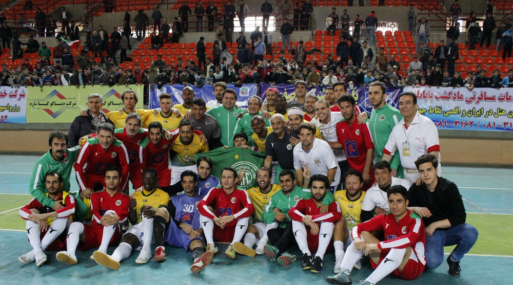 تصاویر : مسابقات فوتبال۷ نفره جام جهانی هنرمندان