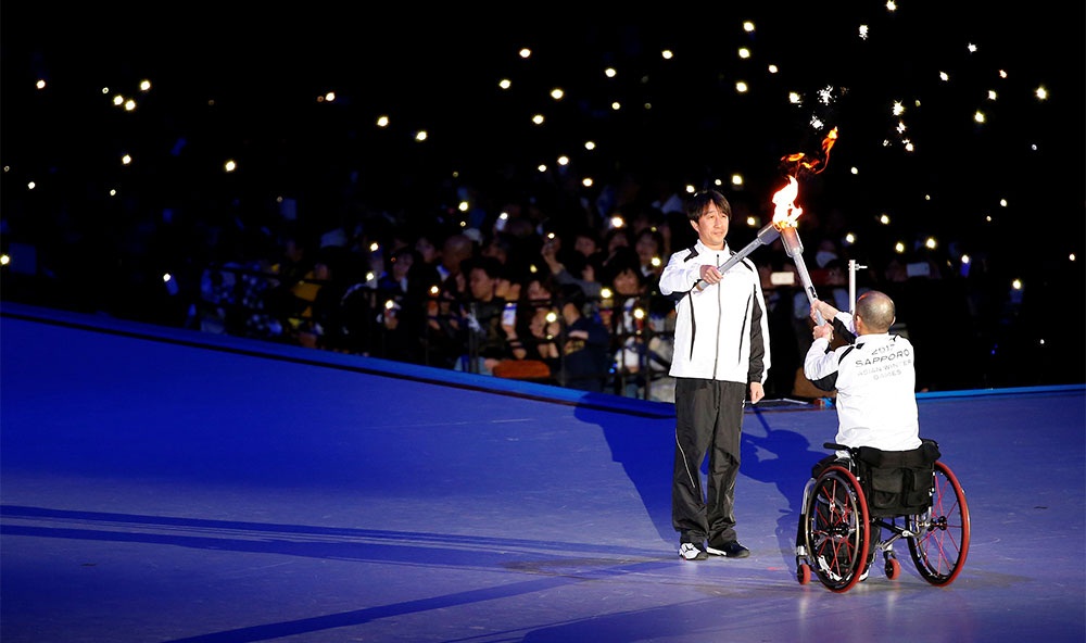 تصاویر : افتتاحیه بازی‌های آسیایی زمستانی ساپورو