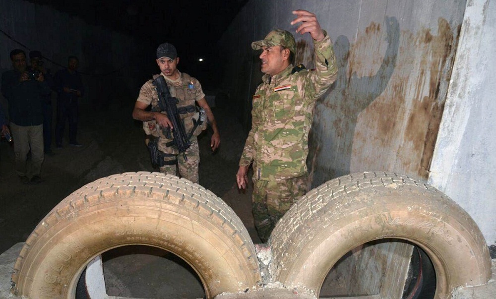 تصاویر : اردوگاه آموزشی زیر زمینی داعش در موصل