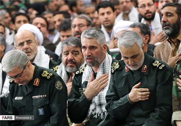 عکس/سردار سلیمانی در بیت رهبری