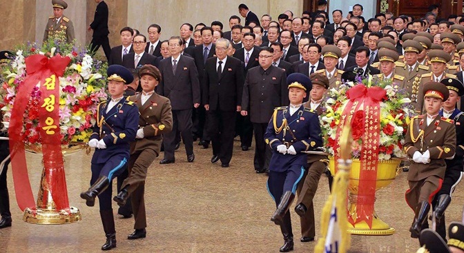 تصاویر : جشن تولد رهبر پیشین کره‌شمالی