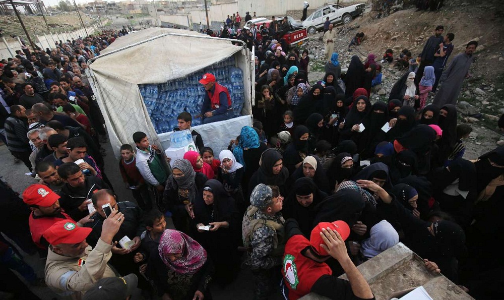 تصاویر : بازگشت آوارگان عراقی به موصل