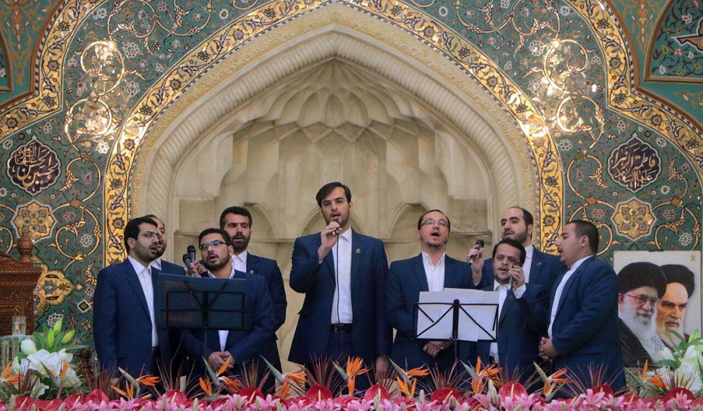 تصاویر : مراسم تحویل سال نو در مشهد و قم