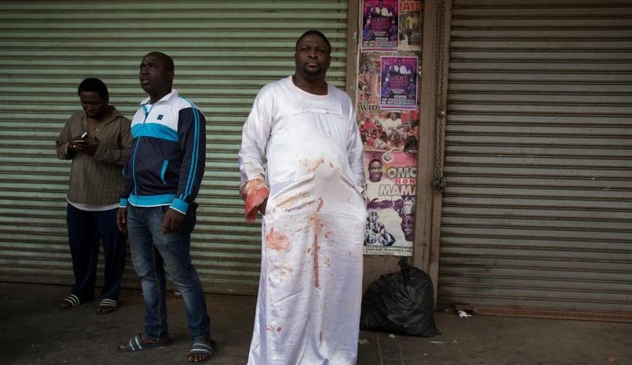 تصاویر : ضرب‌وشتم مهاجران در افریقای‌جنوبی