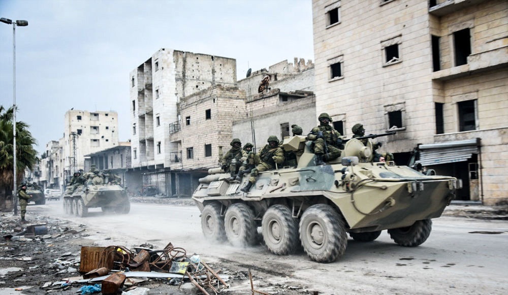 تصاویر : نیروهای رزمی روس در سوریه