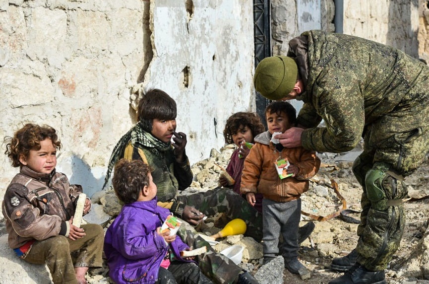 تصاویر : نیروهای رزمی روس در سوریه