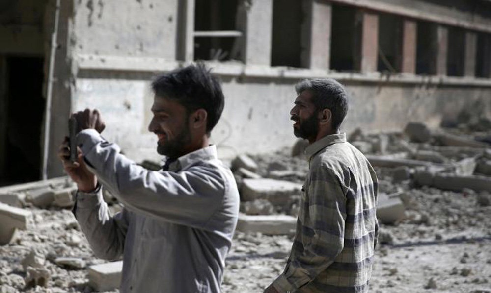 تصاویر : حملات تروریستی در سوریه همزمان با مذاکرات صلح