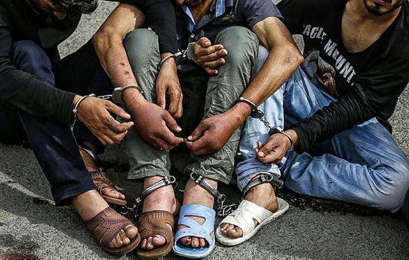 تصاویر : دستگیری 131 سارق و زورگیر تهران